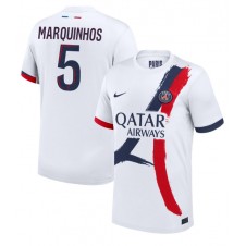 Paris Saint-Germain Marquinhos #5 Bortedrakt 2024-25 Kortermet